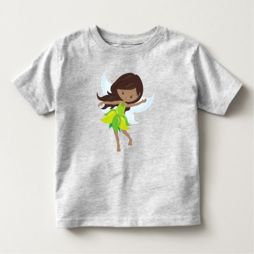 African American Fairy Forest Fairy Magic Fairy Toddler T_shirt