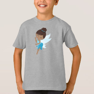 African American Fairy, Magic Fairy, Forest Fairy T-Shirt
