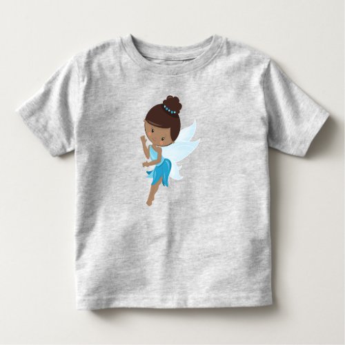 African American Fairy Magic Fairy Forest Fairy Toddler T_shirt