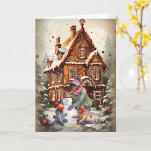 African American Family Christmas Card
