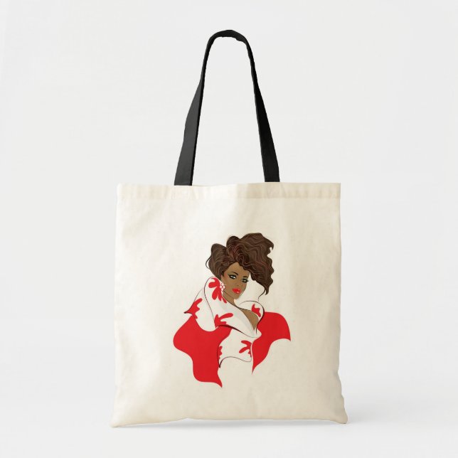 African american fashion girl bag (Front)