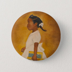 African American Fine Art Pinback Button