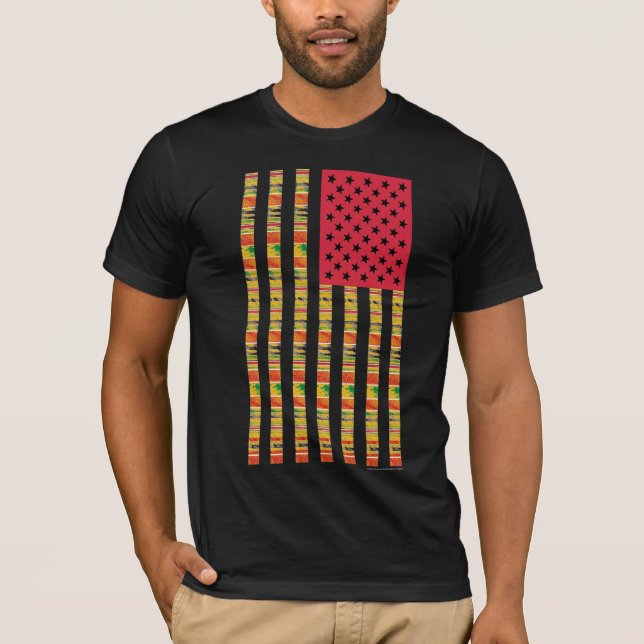 African-American Flag T-Shirt (Front)