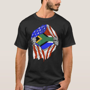African American Flags Black History T-Shirt