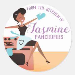 African American from the kitchen of stickers