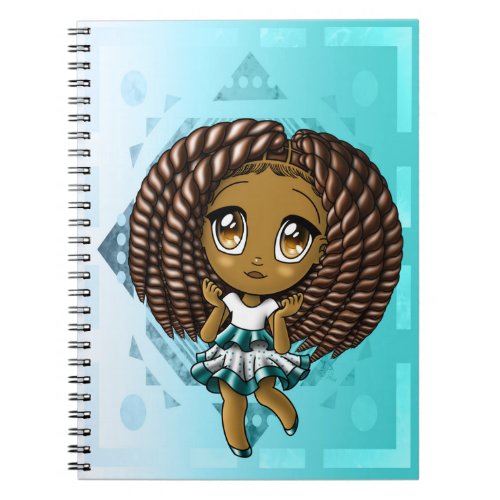 African American Girl Notebook