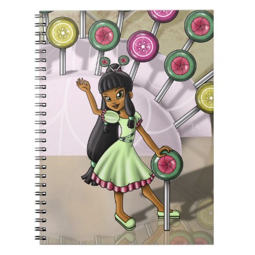 African American Girl Notebook