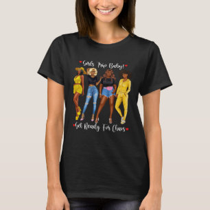 African American Girls Trip Black Girls Tracksuit  T-Shirt
