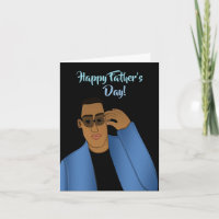 African American Handsome and Gifted Dad Father's