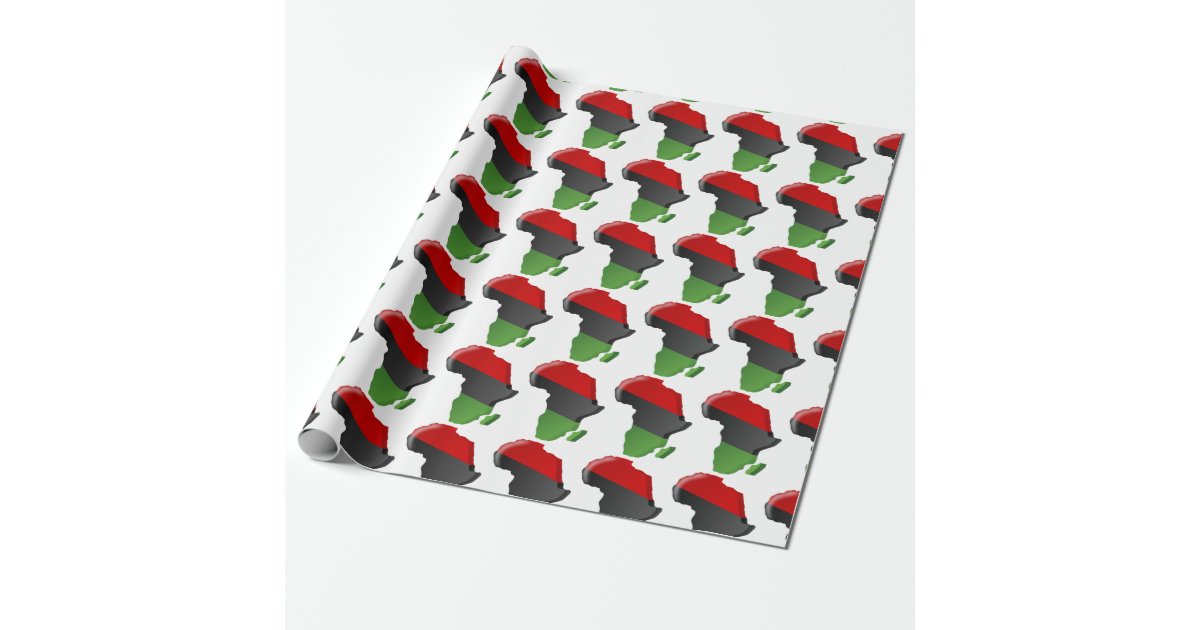 Happy Kwanzaa Wrapping Paper - Melanin Wrapping Paper