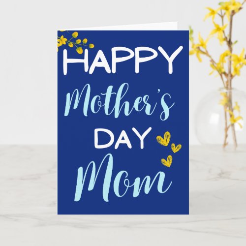 African American Happy Mothers Day Card