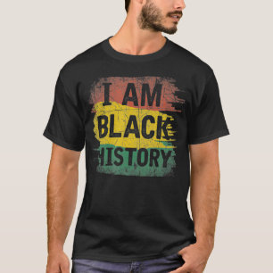 African American Heritage BHM Pride Black History T-Shirt