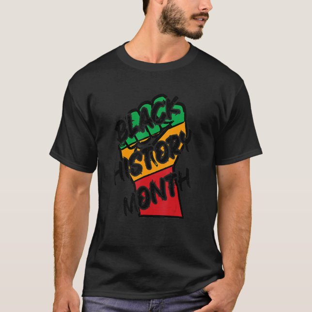 African American History Black American Apparel Wo T-Shirt (Front)