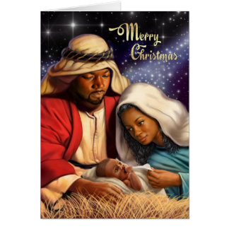 African American Christmas Cards | Zazzle