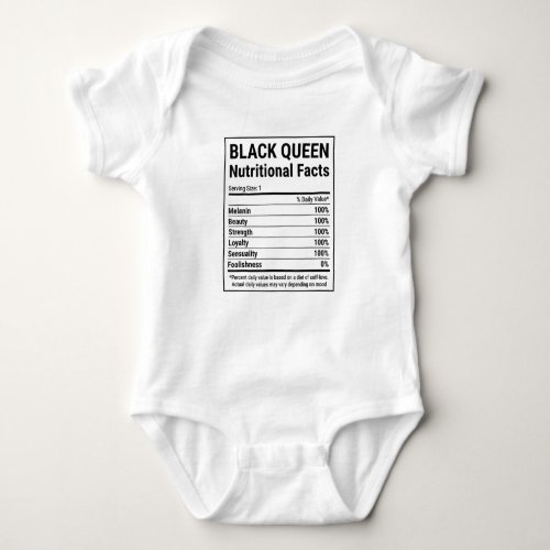 African American Inspired Design for Black History Baby Bodysuit
