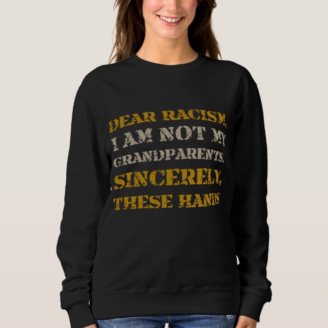 African American Inspired for Black History Month Sweatshirt (Front)