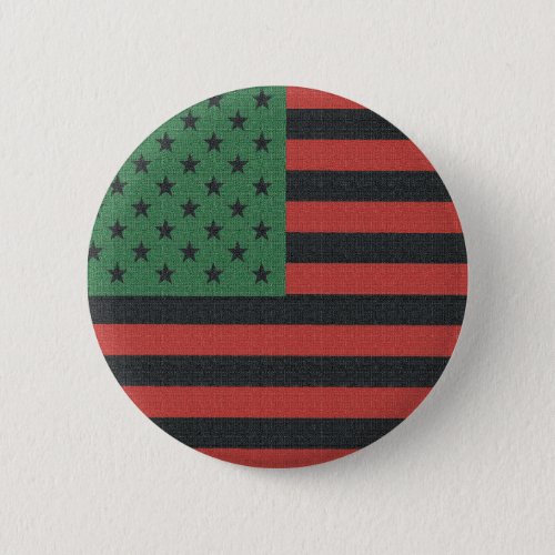 African American Juneteenth Button