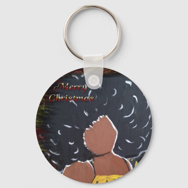 African American keychain (Front)
