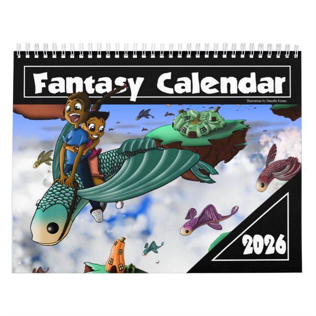 African American Kids 2026 Calendar (Cover)