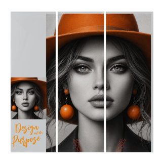 African American Lady Triptych