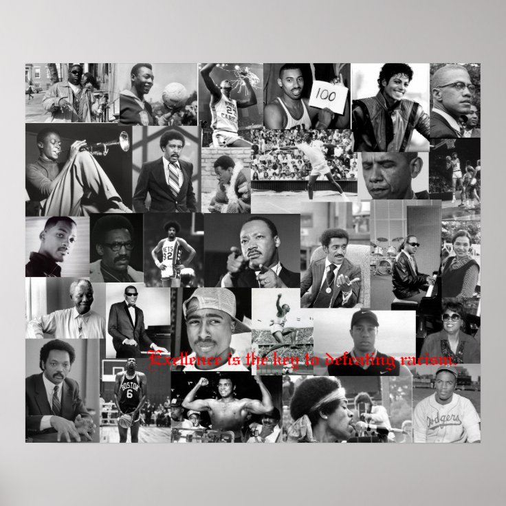 African american leaders poster | Zazzle