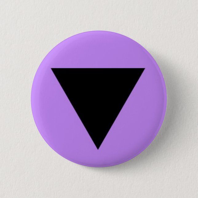 African American Lesbian Symbol Pinback Button (Front)