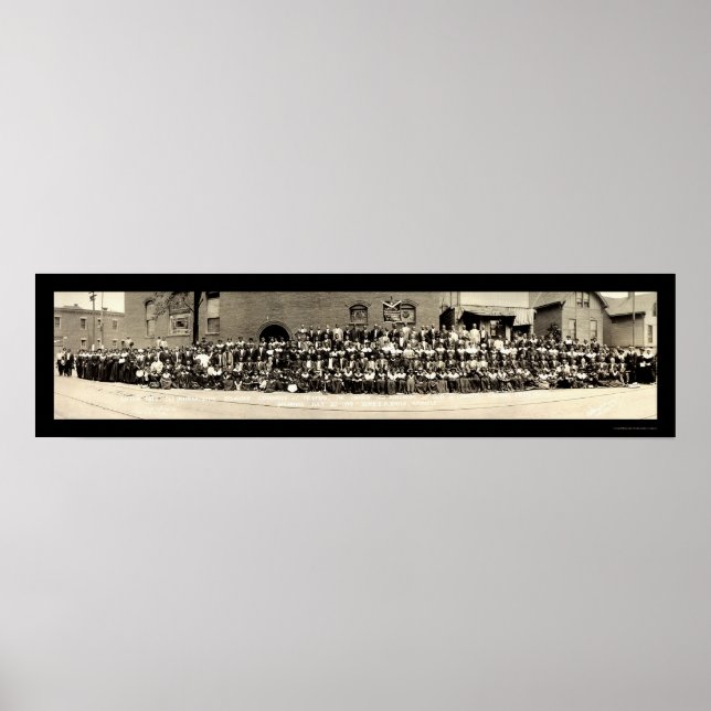 African American Life Photo 1919 Poster (Front)