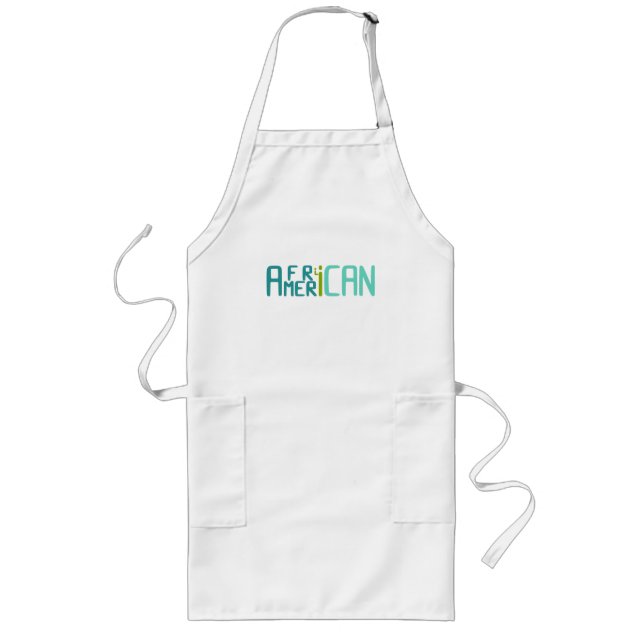 African American Long Apron (Front)