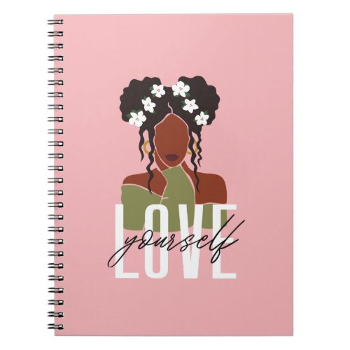 African American Love Yourself Notebook