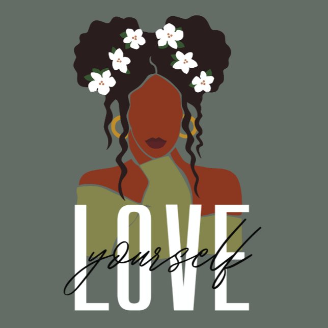 African American Love Yourself Shirt (Creator Uploaded)