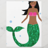 african american mermaid (Front)