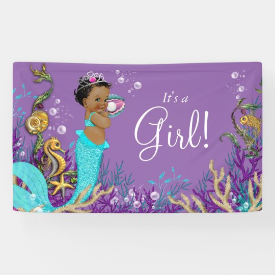 african american mermaid baby