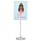 African American Mermaid Lamp (Front)