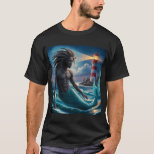African American merman T-Shirt