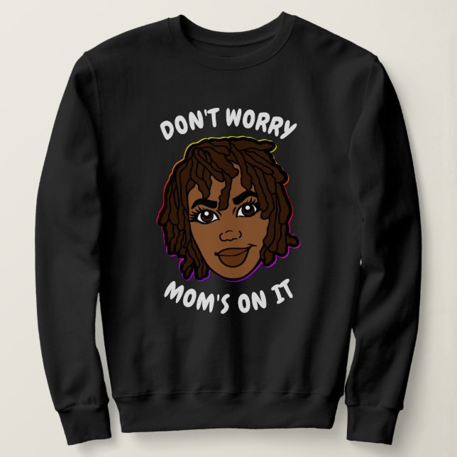 African American MOM Sweatshirt (Design Front)