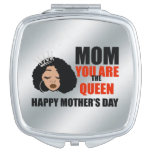 African American Mother&#39;s Compact Mirror at Zazzle