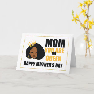 African American Mother's Day Card