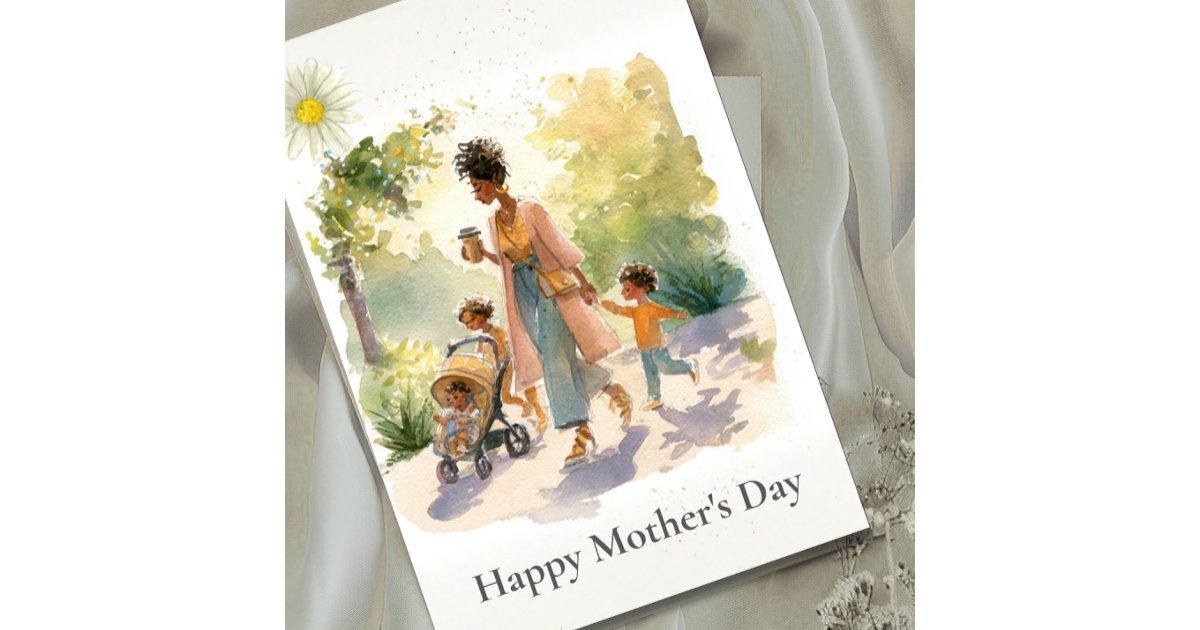 African American Mother's Day Card | Zazzle