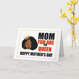African American Mother's Day  Card