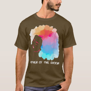 African American Mothers DayMother Of The Groom  T-Shirt