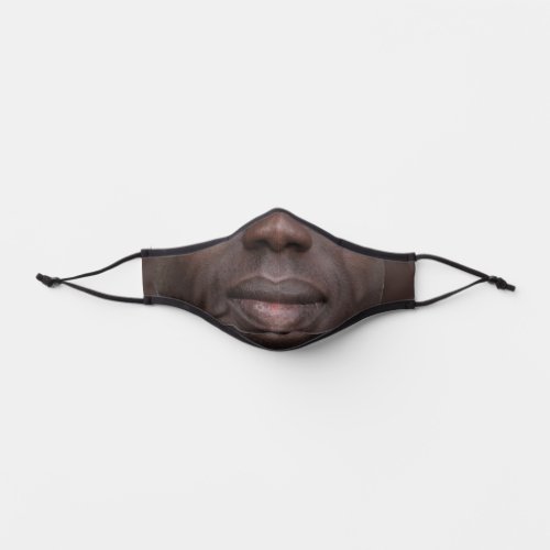African American Mouth Nose Funny Premium Face Mask