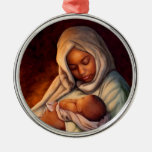 African American Nativity Art Christmas Ornaments at Zazzle