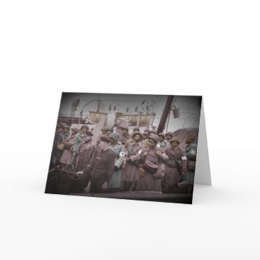 African American Nurses on Transport Ship Card African American Nurses on Transport Ship Card