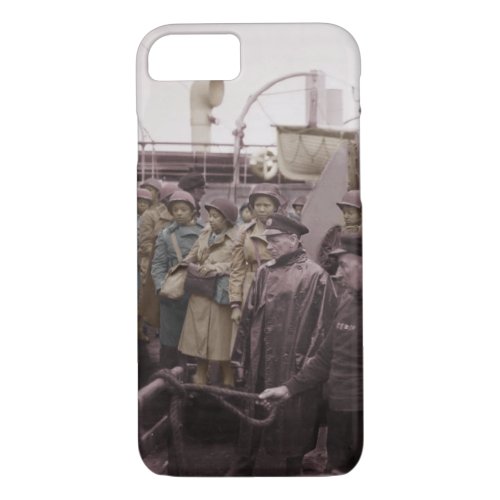 African American Nurses on Transport Vessel iPhone 87 Case