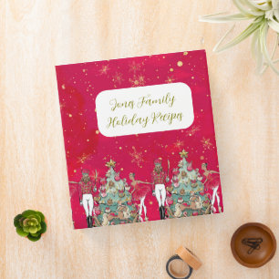 African American Nutcracker Ballet Recipe 3 Ring Binder