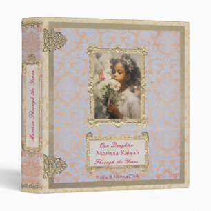  African American 'Our Daughter' Keepsake Album 3 Ring Binder