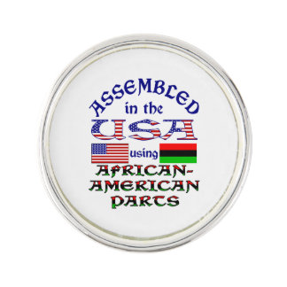 African-American Parts Pin