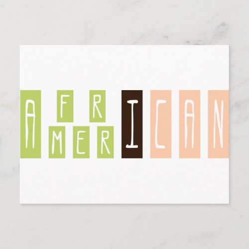 African American Postcard