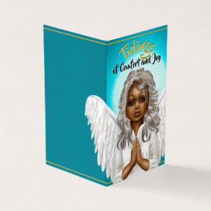 African American Praying Angel