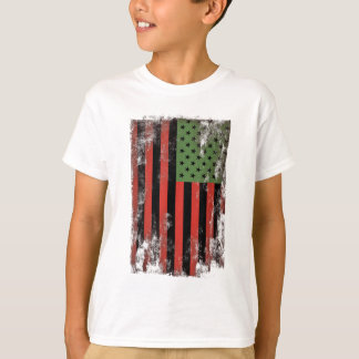 African American Pride Flag - Pan-African Green Re T-Shirt